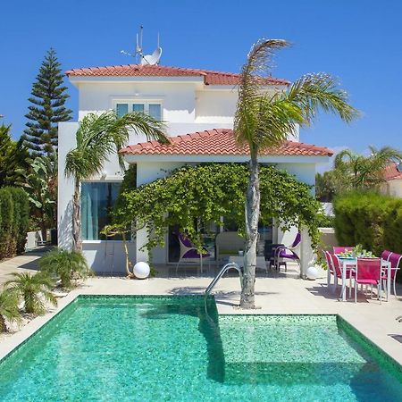 Ayia Thekla Seafront Villa Lavender Ayia Napa Ngoại thất bức ảnh